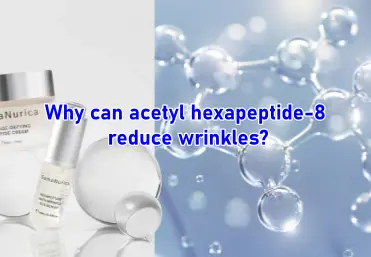 Why can acetyl hexapeptide-8 reduce wrinkles?